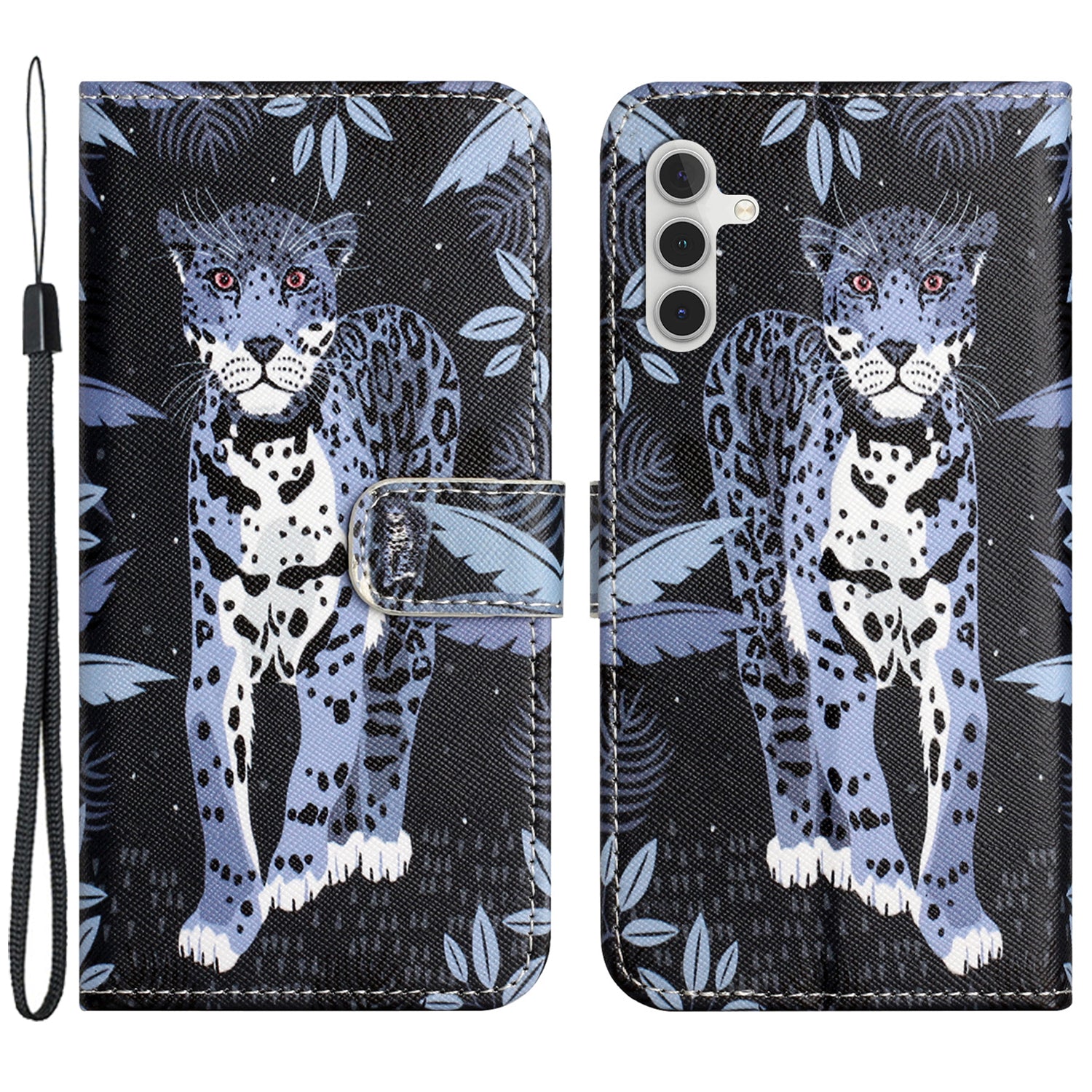Til Samsung Galaxy A25 5G 3D-mønsterudskrivning telefonetui PU læder pungholder cover Til Samsung Galaxy A25 5G 3D-mønsterudskrivning telefonetui PU læder pungholder cover